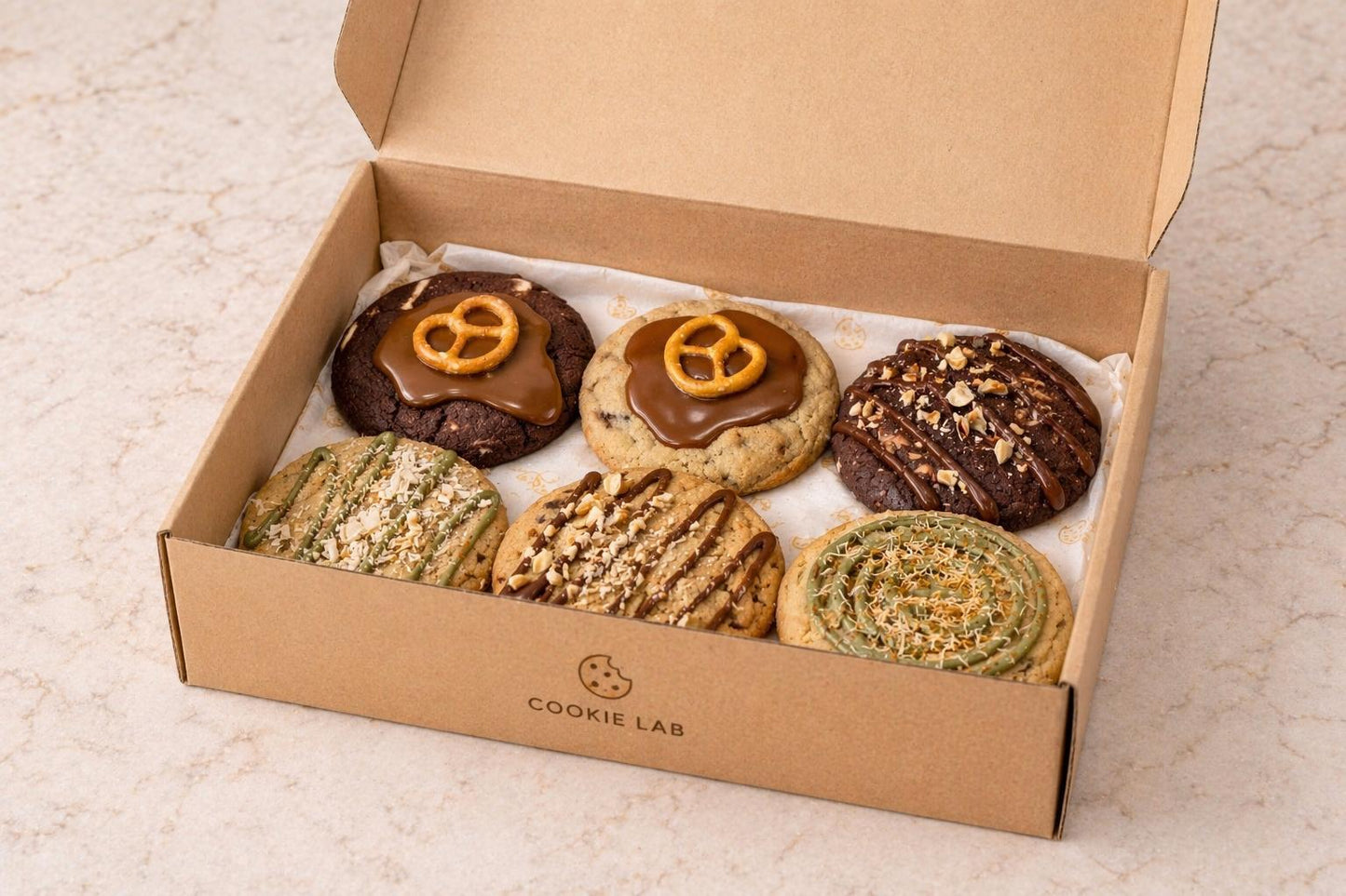 6er Cookie Box